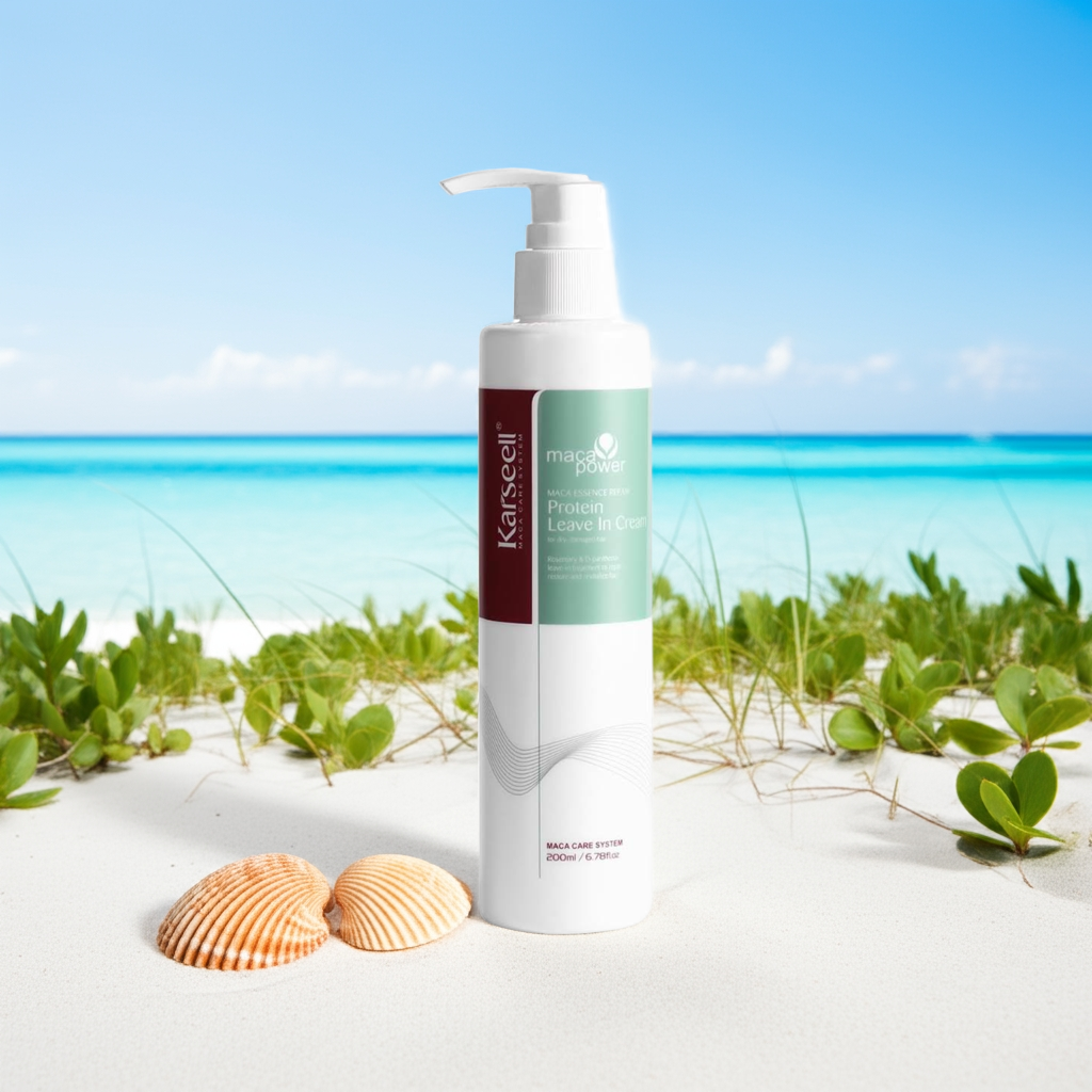 Karseell Organic Reparation Protein Cream Leave-in Conditioner 200ml voor beschadigd haar