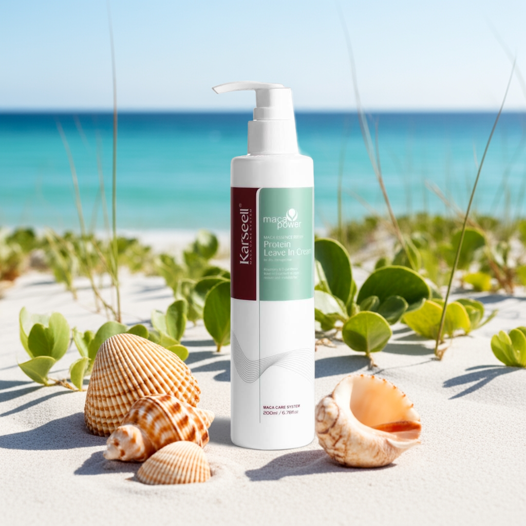 Karseell Organic Reparation Protein Cream Leave-in Conditioner 200ml voor beschadigd haar