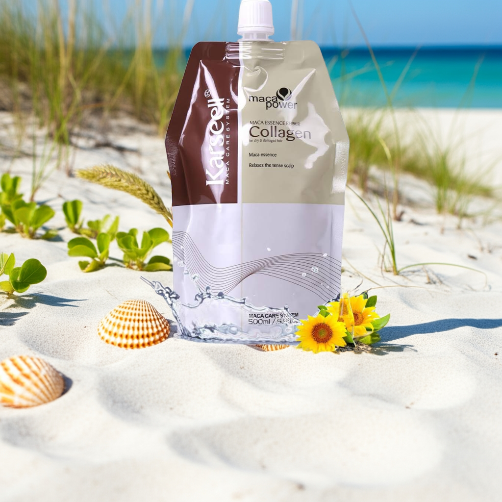 Karseell Hair Mask & Maca Essence - 500 ml diepe reparatie voor alle haartypen