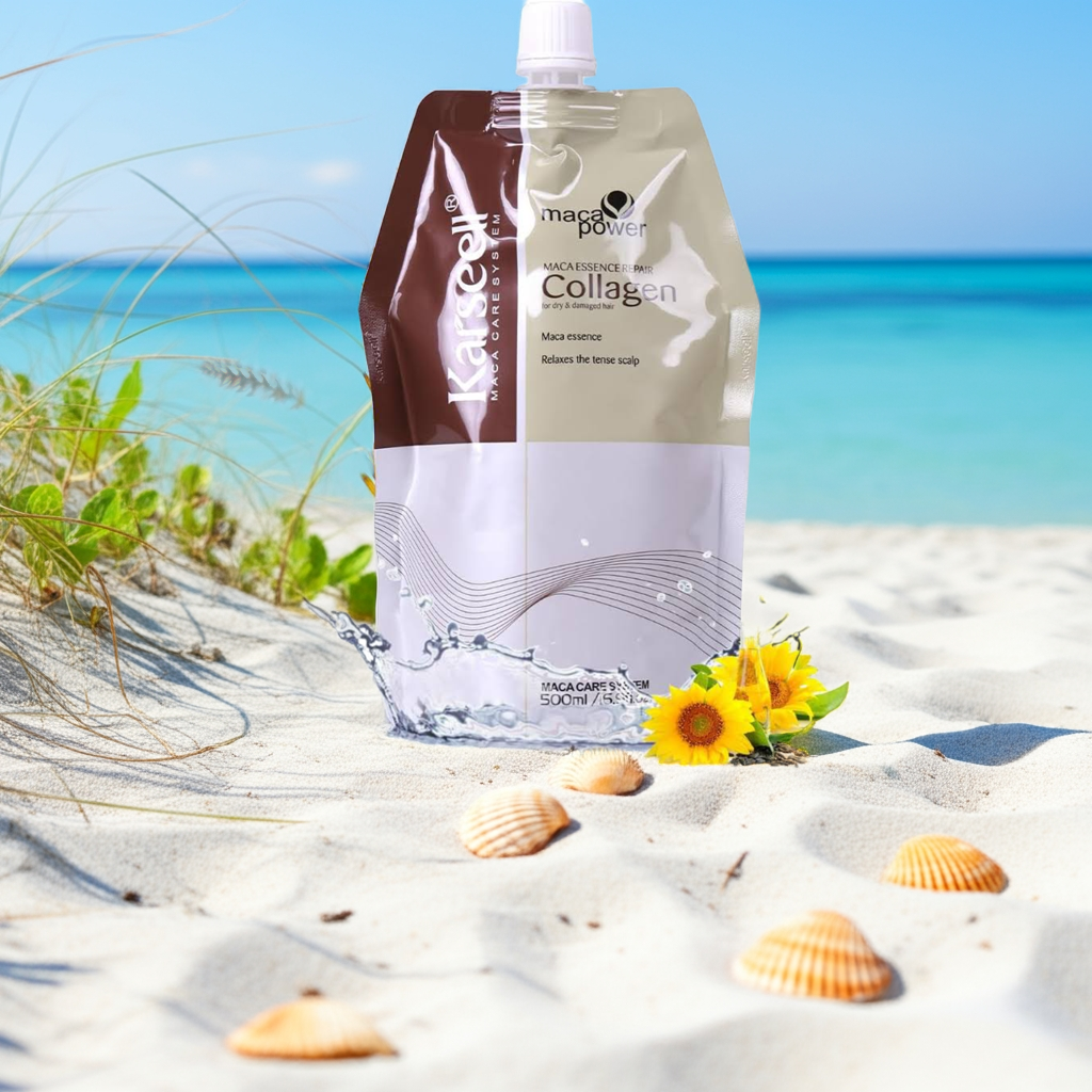 Karseell Hair Mask & Maca Essence - 500 ml diepe reparatie voor alle haartypen