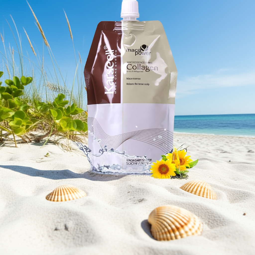 Karseell Hair Mask & Maca Essence - 500 ml diepe reparatie voor alle haartypen