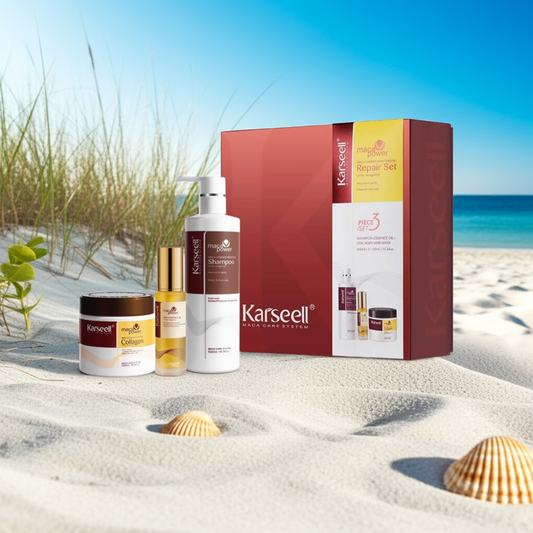 Karseell Hair mask Set: Collagen Mask 500ml, shampo  & Argan Oil 50 ml