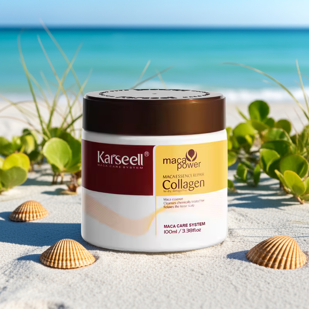 Karseell collageen haarmasker 100 ml - diepe reparatie voor alle haartypen