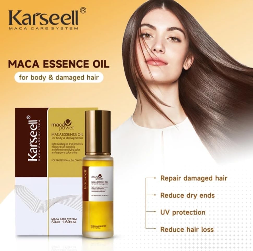 Karseell Hair Repair Set: Shampoo, Conditioner & Maca Collagen Mask 52.39 fl oz