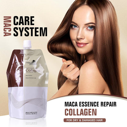 Karseell Hair Mask & Maca Essence - 500ml Deep Repair for All Hair Types