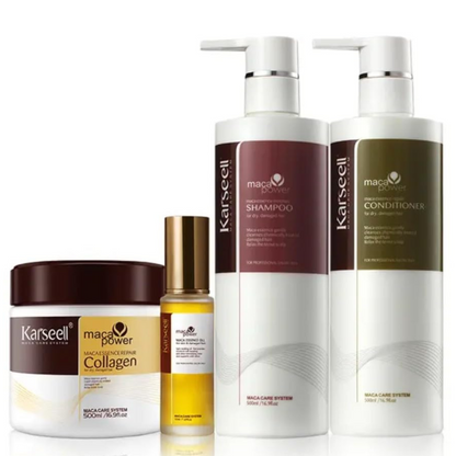 Karseell Hair Repair Set: Shampoo, Conditioner & Maca Collagen Mask 52.39 fl oz